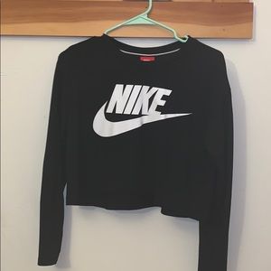 Nike cropped long sleeve